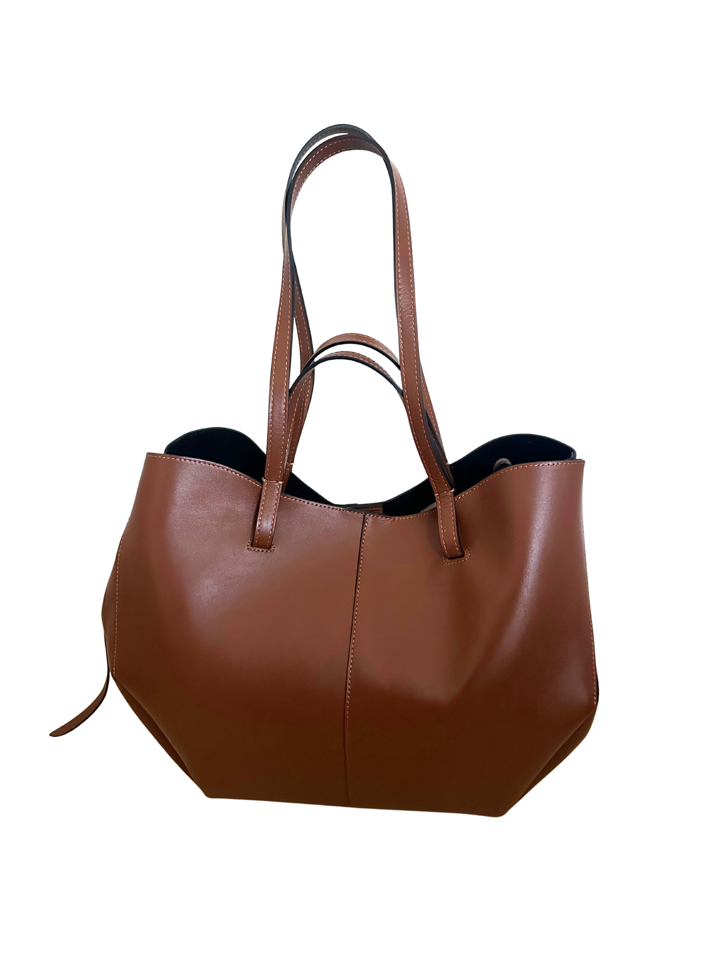 Sac Emily - cabas en cuir lisse