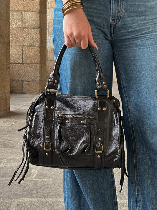 Sac Kate médium - city-bag en cuir irisé