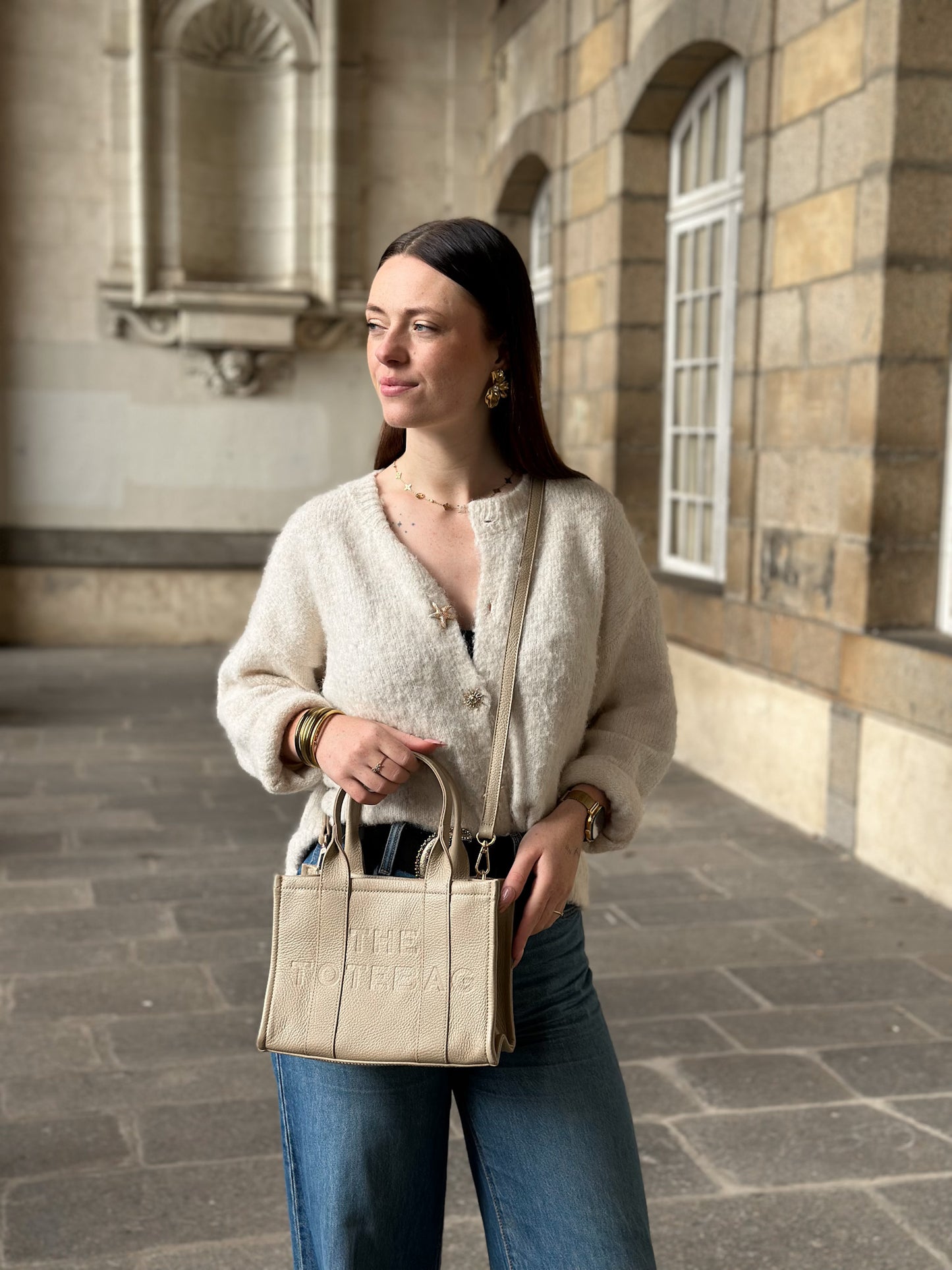 Sac Kendall - tote bag en cuir grainé
