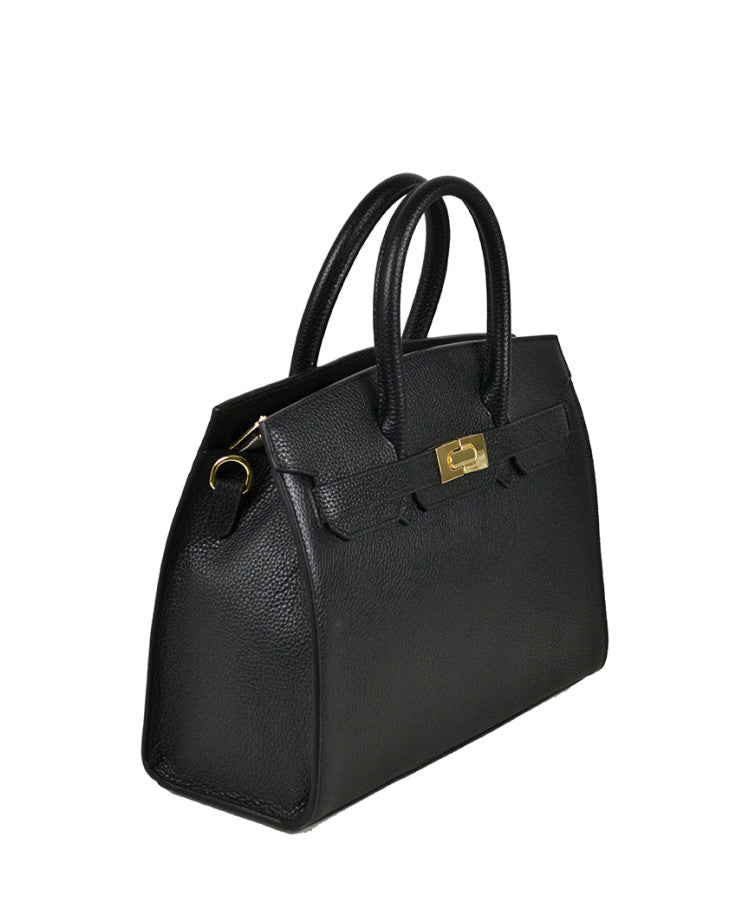 Sac Grace - top-handle bag en cuir grainé