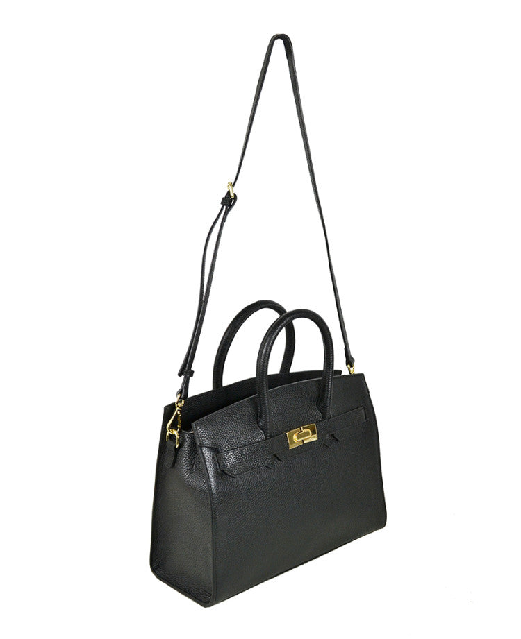 Sac Grace - top-handle bag en cuir grainé